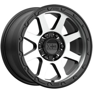 KMC ADDICT 2 XD134 MATTE BLACK MACHINED,  (18X8.5 ET0 6X120)