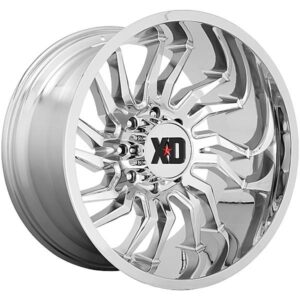 ION KMC TENSXD858 CHROME, KMC TENS XD858 CHROME (22X10 ET-18 6X135)