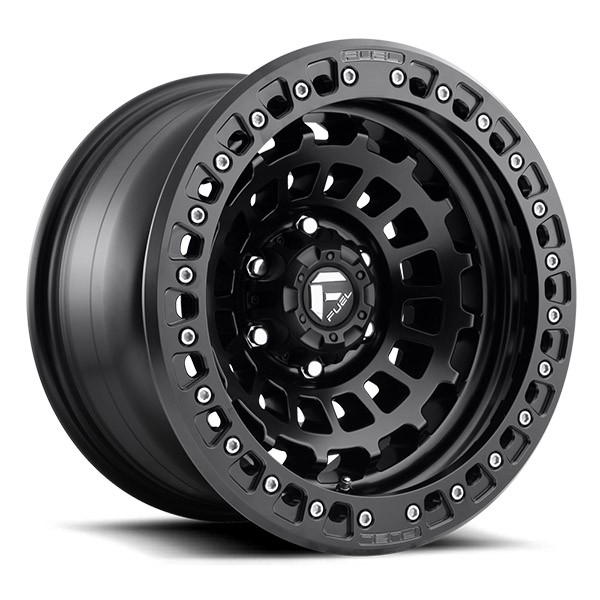 FUEL ZEPHYR BEADLOCK D101 MATTE BLACK, (17X9 ET-15 5X127)